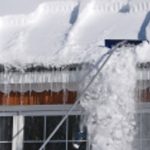 Cape Home Sitter Snow on Roof